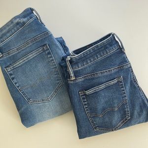 AE Athletic Skinny 30x34 set of 2